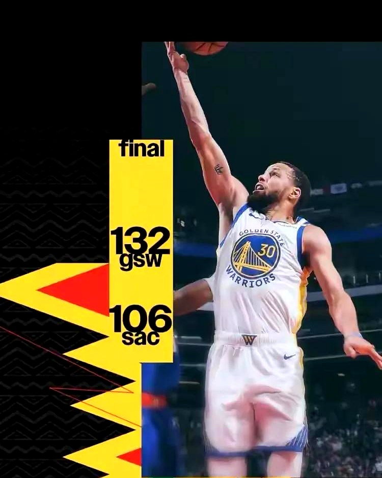 勇士大胜魔术，继续保持不败