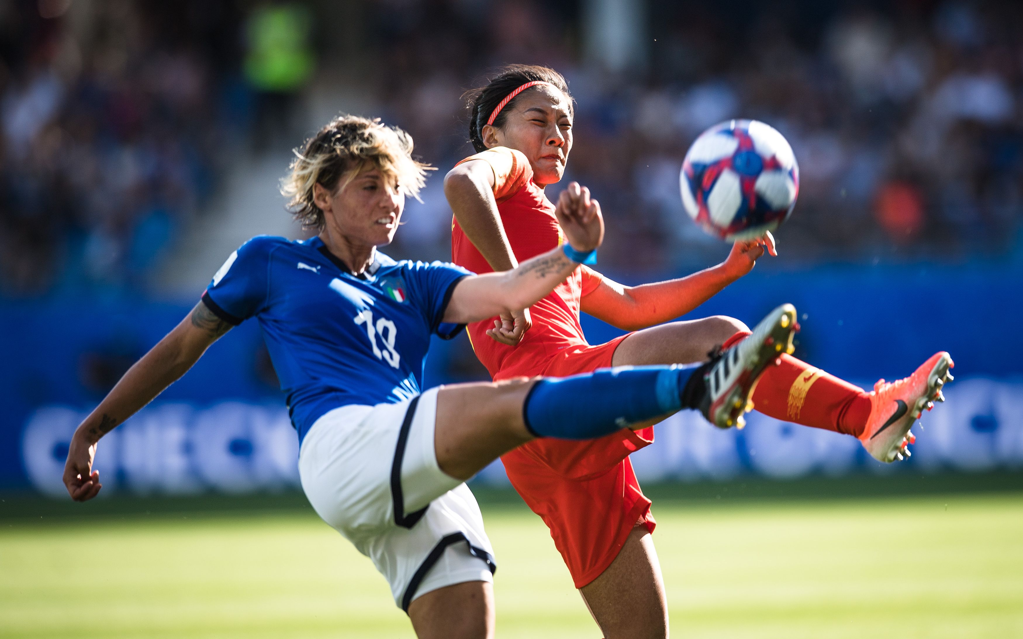 阿根廷女足球队在比赛中受挫